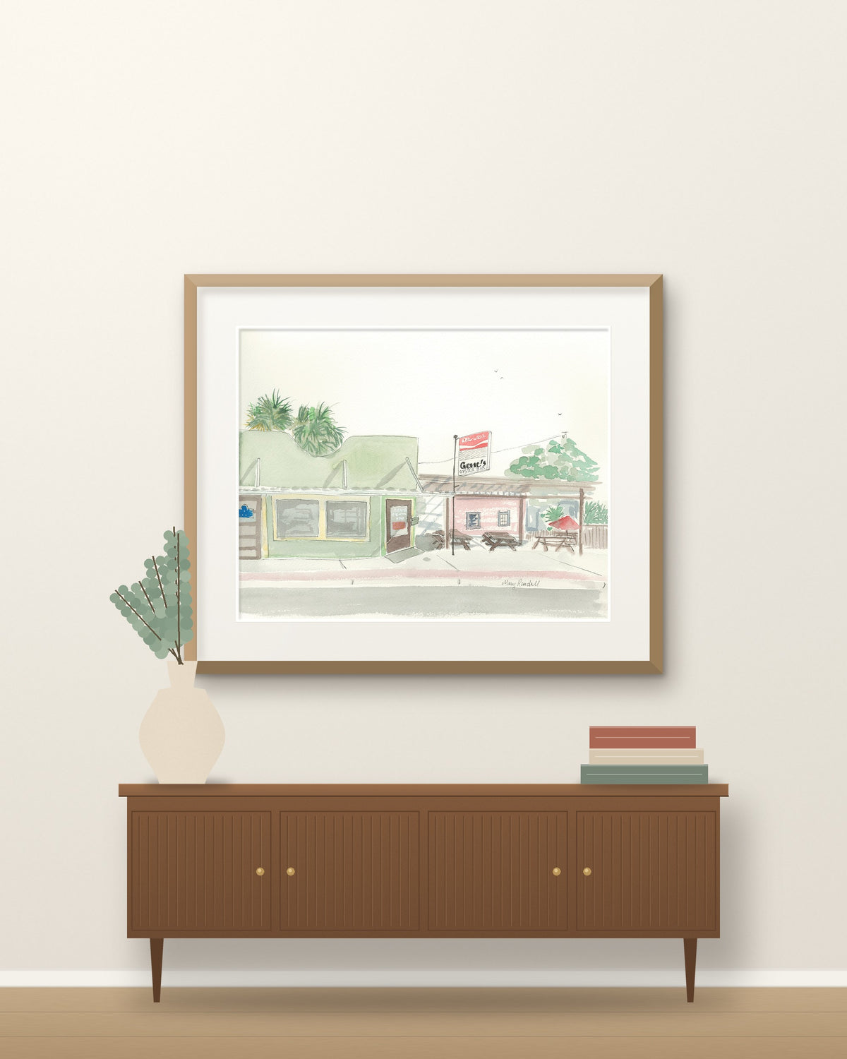 Gene's Oyster Bar Print