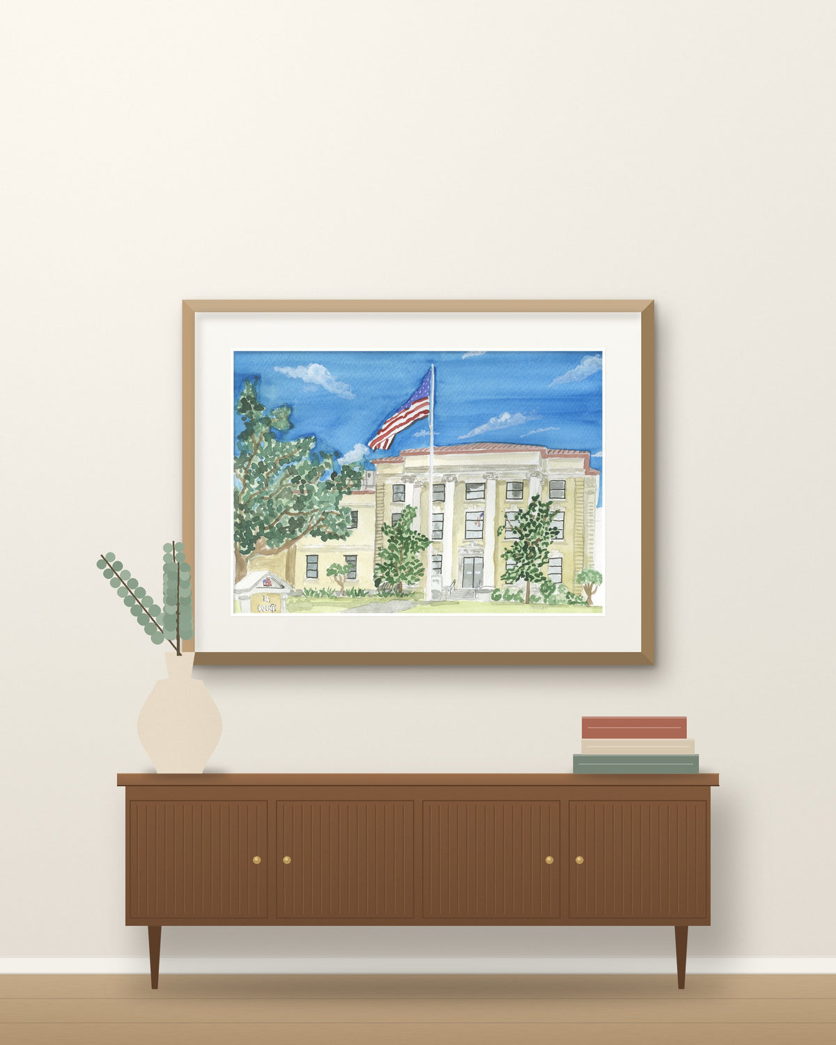 Bay County Courthouse Print