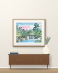 Lake Caroline Print