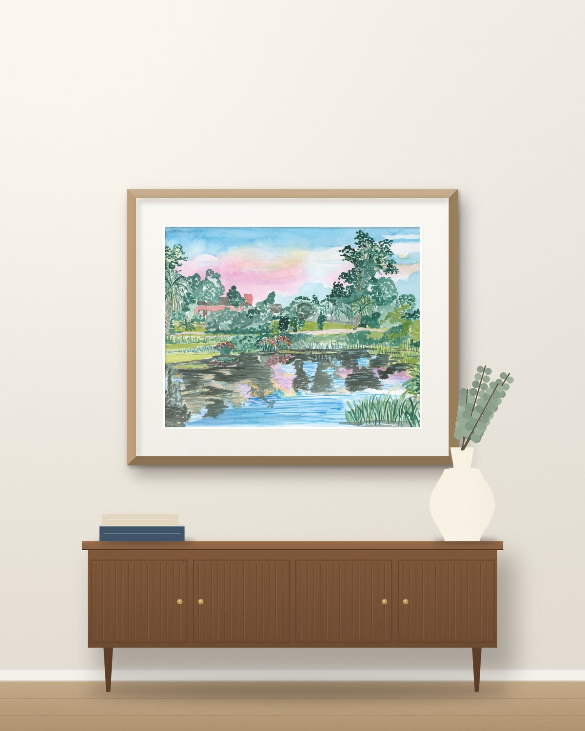 Lake Caroline Print