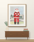 Downtown Santa Claus Print