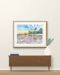 Low Tide at St. Andrews State Park Print