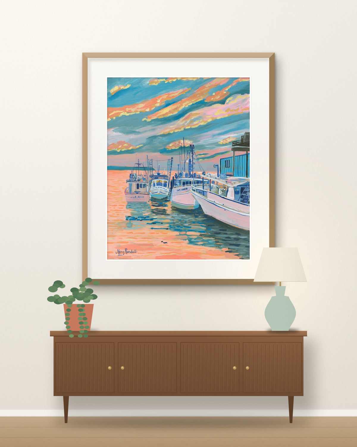 Tarpon Dock Print