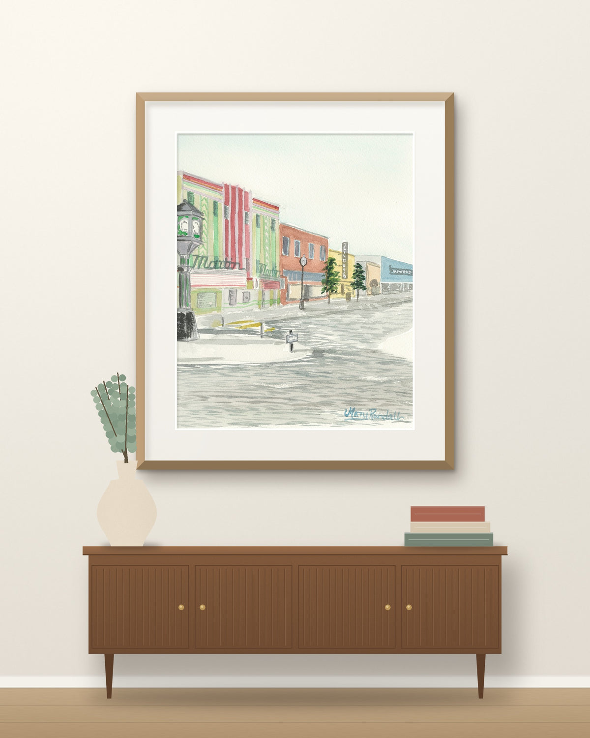 A Look Down Harrison Print